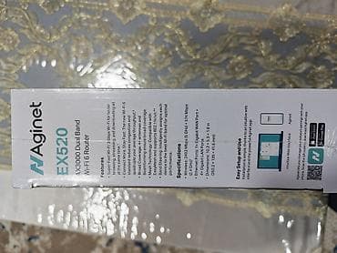 Планшеты: TP-Link Aginet EX520 – AX3000 Dual Band Wi‑Fi 6 Router Əsas — 3