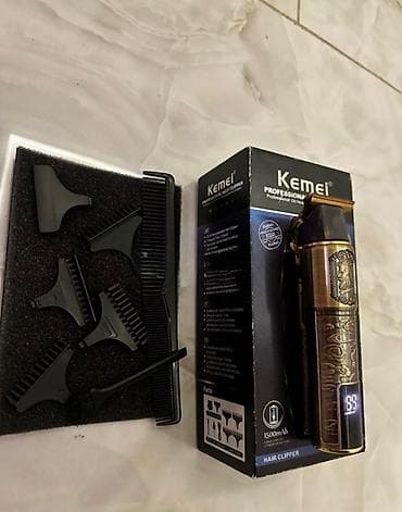 Машинка для стрижки, Kemei, Б/у, Самовывоз at lalafo.az Машинка для стрижки, Kemei, Б/у, Самовывоз