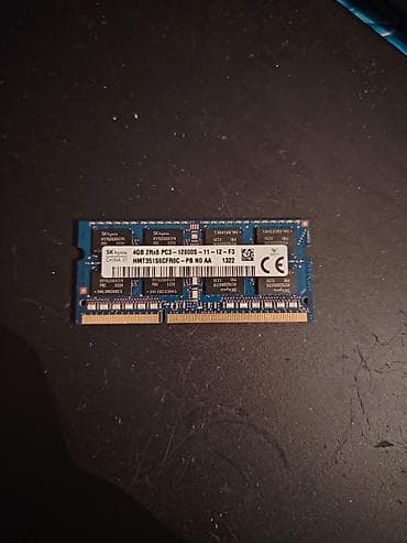 oyuncu komputer: Operativ yaddaş (RAM) Hynix, 4 GB, 1600 Mhz, DDR3, Noutbuk üçün — 1
