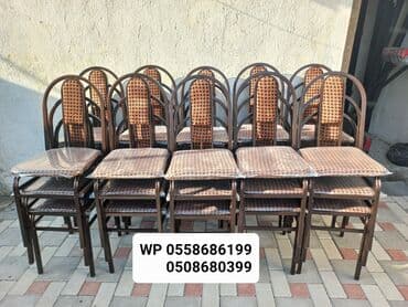 Qonaq otağı üçün, Yeni, Açılmayan, Dördbucaq masa, 1 stul