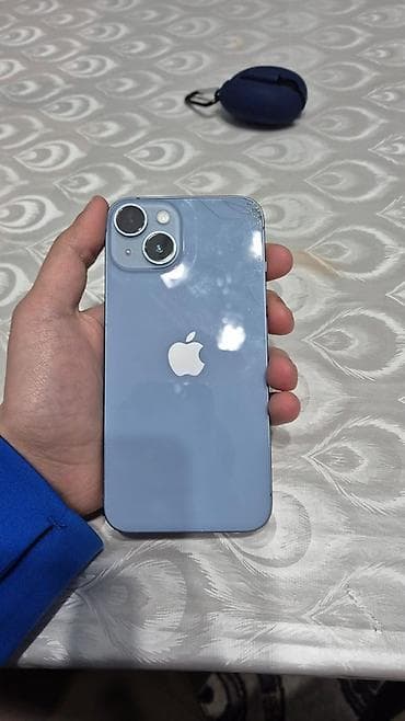 IPhone 14, Голубой, Битый — 6