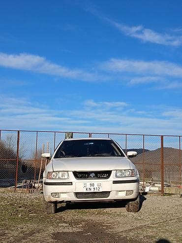 avto market: İran Khodro Samand, ağ rəng, sedan kuzov. Texniki xüsusiyyətlər və — 2