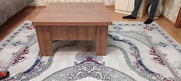 konputer masası: Qonaq masası, İşlənmiş, Açılan, Taxta, Kvadrat masa — 7