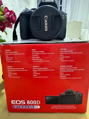 canon powershot g9: EOS 800D EF-S 18-55 IS STM Fotoaparat 650 azn-ə satılır.Demək olar — 3