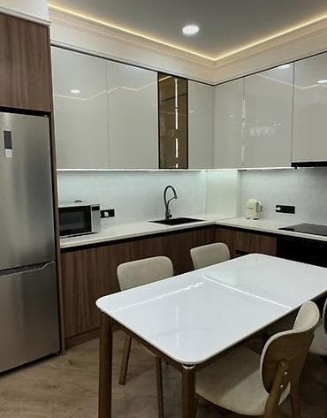 yatag dest: Mətbəx mebeli dəsti – müasir dizayn - Üslub: L‑formal mətbəx — 1