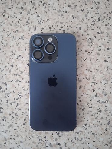 ucuz telefonlar iphone: IPhone 15 Pro, 512 GB, Mavi, Face ID — 3