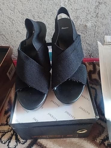 шляпа: Qadın ayaqqabıları – müxtəlif modellər - Yaşıl süet peep-toe — 5