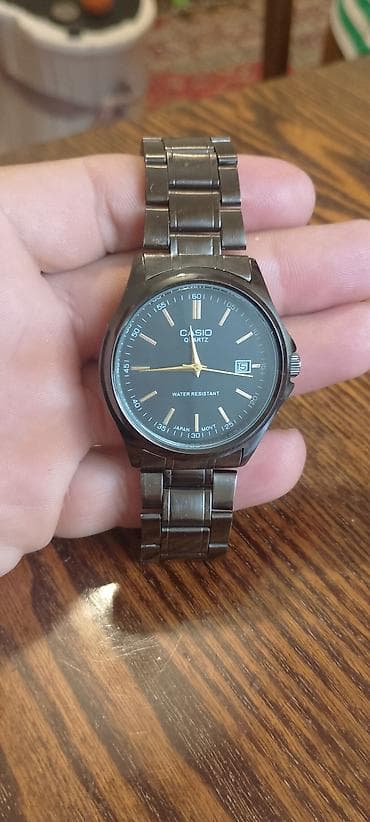 Смарт часы: Наручные часы, Casio, цвет - Черный — 1