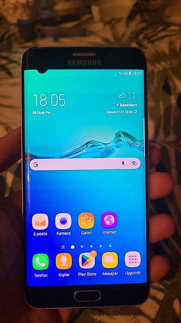 Samsung Galaxy S6 Edge Plus, 32 GB, Qırıq, Sensor