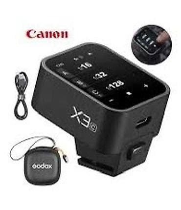 Godox X3 TTL radio tətikləyici (Canon üçün) - Kompakt, toxunma
