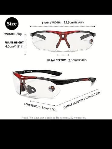 persol eynək: Fotoxromik idman eynəkləri – 3-lü dəst • Linza: Fotoxromik — 3