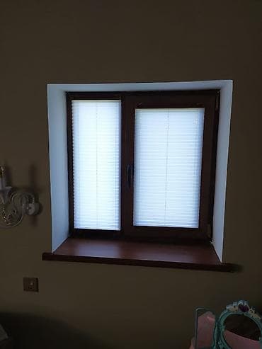 İşıqlandırma: Plisse günəşlik pərdələr - Pəncərə çərçivəsinə inteqrasiya olunan — 3