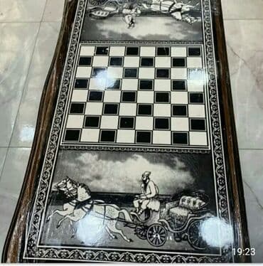 Нарды: Nərd Nerd Şahmat Təsbeh Nerd taxt Qoz ağacından hazırlanmış — 6