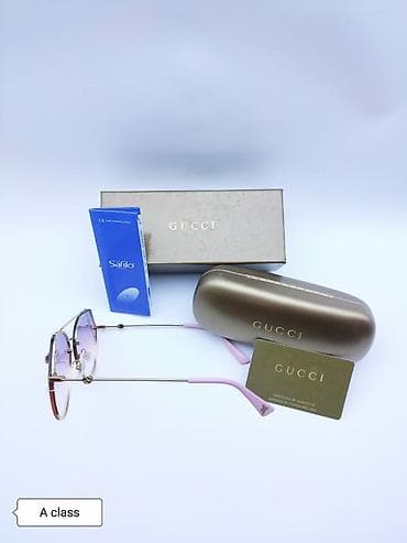 Очки: Qadın eynəkləri "Gucci" 🔸️Marka: "Gucci"🔖 🔸️Orqanik şüşə 🔸️Ölkə — 2