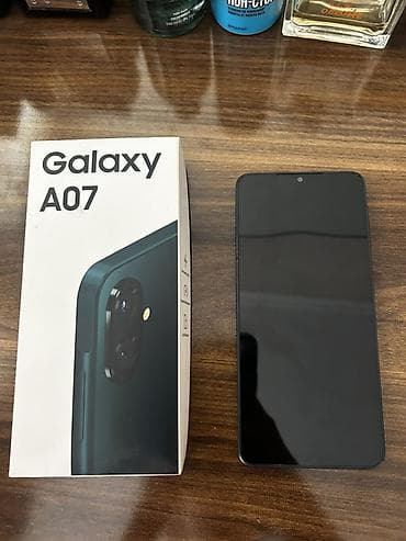 redmi note 7 ikinci el: Samsung Galaxy A07, rəng - Yaşıl, Barmaq izi — 1
