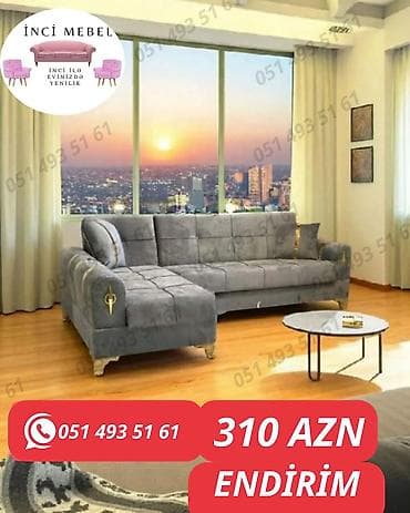 xonca aksesuarları: Künc divan, Yeni, Açılan, Bazalı, Parça, Şəhərdaxili pulsuz çatdırılma — 2