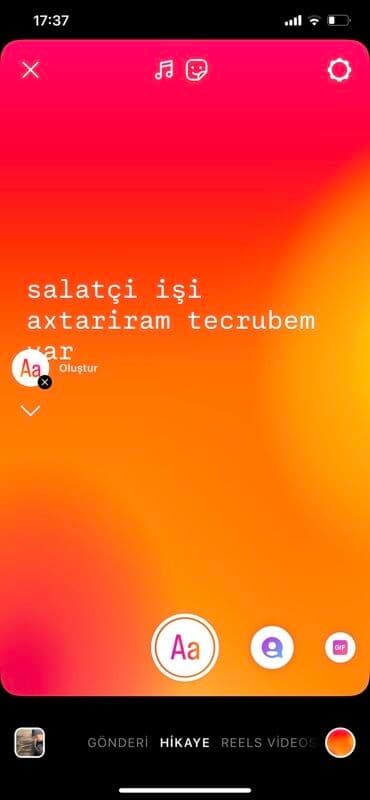 Salatçı, Təcrübəli
