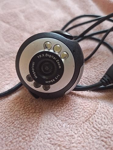 avtomatik səs yazma: USB veb-kamera. Komputere, smart telviziyaya qoşmaq üçün.İşləyir. Təzə — 2