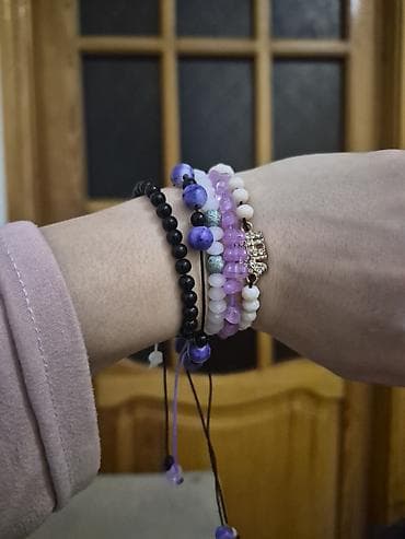 Bileklik dəsti – çoxrəngli və daşlı dizayn - Tərkib: müxtəlif ölçülü lalafo.az -da Bileklik dəsti – çoxrəngli və daşlı dizayn - Tərkib: müxtəlif ölçülü