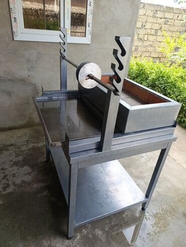 mini doner aparati: Köz dönər aparatı - Yanacaq tipi: kömür/köz ilə işləyən - Korpus — 3