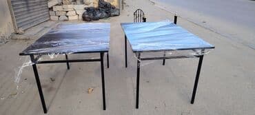 jaluzler metbex üçün: Mətbəx masası, Yeni, Açılmayan, Taxta, Dördbucaq masa — 2