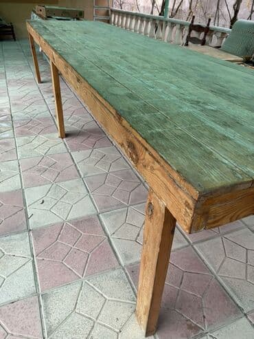 стол на колесиках: Гостиный стол, Нераскладной, Дерево, Прямоугольный стол — 2