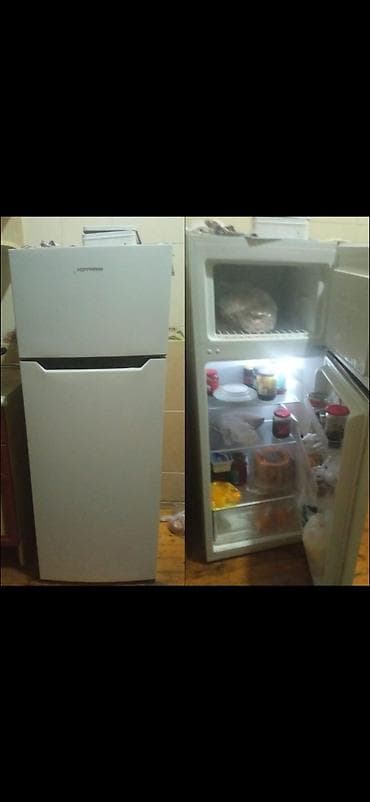 İşlənmiş 2 qapılı Hoffman Soyuducu Satılır, rəng - Ağ