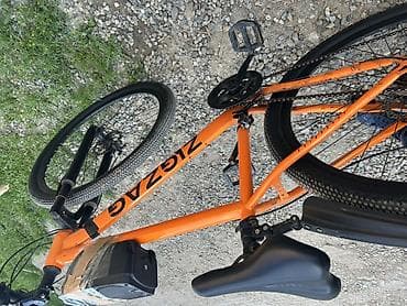 mercury velosiped: ZigZag şose/trek velosipedi - Rəng: narıncı gövdə, qara komponentlər — 2