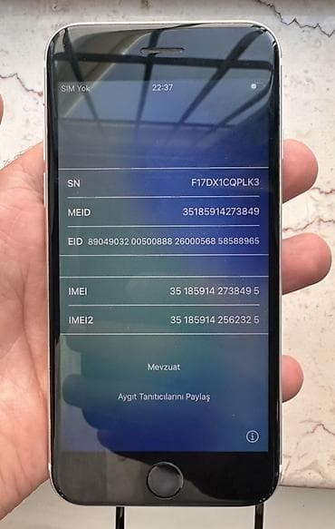 iphone see: IPhone SE 2020, 128 GB, Ağ, Barmaq izi — 2