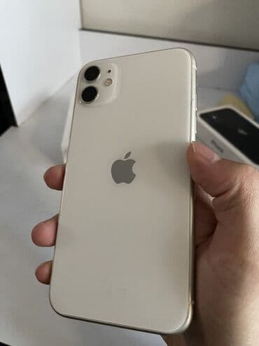 3D panellər: IPhone 11, Ağ, Face ID — 1
