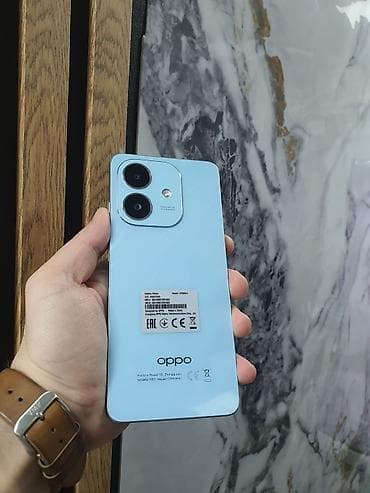 ТВ и видео: Oppo A3, 64 ГБ, цвет - Синий, Гарантия, Сенсорный, Отпечаток пальца — 1