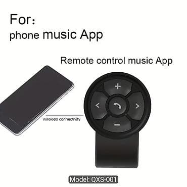 Pultlar: QXS-001 Avtomobil Sükan Kontrolleri – Telefon Musiqi Tətbiqləri üçün — 2