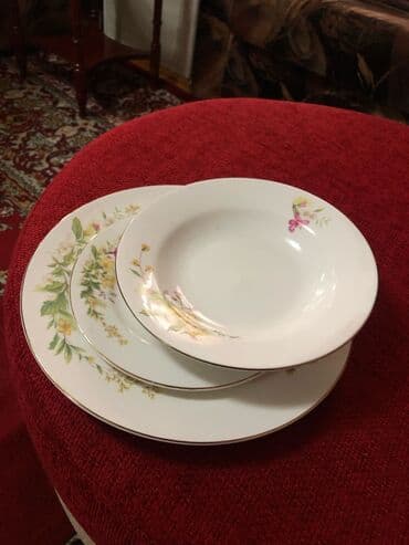 caydanliq: Çay dəsti, rəng - Ağ, Keramika, 6 nəfərlik — 8