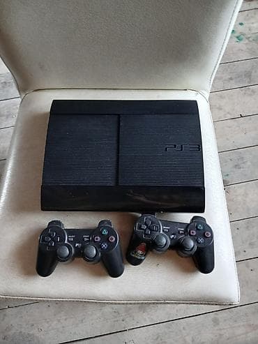 ipone 16 pro max: Sony PlayStation 3 (Super Slim) oyun konsolu 500 gb yaddaş 65 oyun — 1