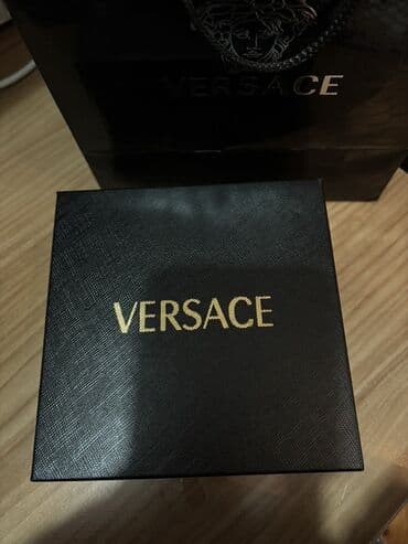 karopka qutu: Yeni, Qol saatı, Versace, rəng - Gümüşü — 3