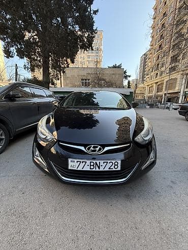 suret paneli: Marka: Hyundai Model: Elantra Rəng: Qara Avtomobilin təsviri: - — 1
