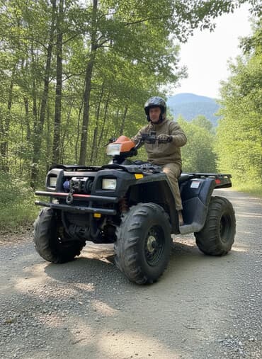 islenmis mopedler: - Polaris Sportsman 570 SP, 720 sm3, 2007 il, 285 km — 1