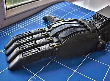 Ortozlar: 3D çaplı mexaniki protez əl – modul konstruksiya - 3D çap — 1