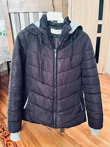 tul paltar modelleri: Qadın qış gödəkçəsi - Rəng: tünd qara - Ölçü: 3XL (etiketdə 180/108A) — 1