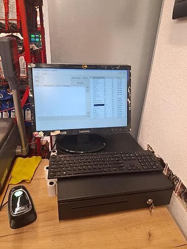 2 dəst 1C proqramı ilə birlikdə hazır.monitor.klav.maus.pross.barkod