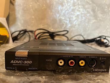 acer notebook adapter: Canopus ADVC-300 — peşəkar analoq-rəqəmsal video konvertoru. VHS — 2