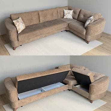 salon mebelleri: *Sada* Künc divan Yenidir *Yalnız 1 ədəd* 550 AZN ölçü 200×307 ünvan — 1