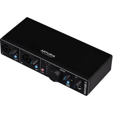 zeng zamani ses yazma: Arturia MiniFuse 2 Black ( Səs kartı, Səs kartı dəsti münasib — 3