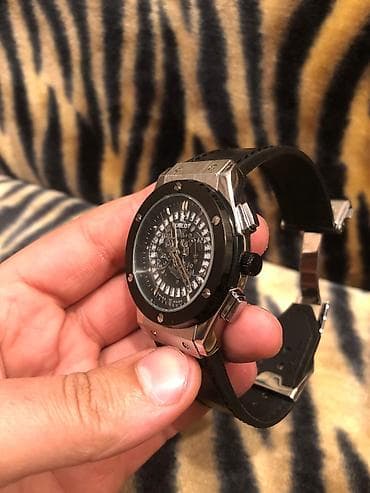 apple watch 7: Yeni, Qol saatı, Hublot, rəng - Qara — 2