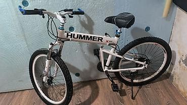 mini velosiped: HUMMER dağ velosipedi – ağ rəng, yığcam və möhkəm konstruksiya — 2
