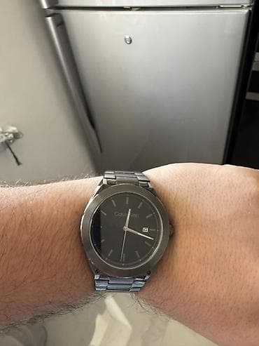 Сумки: Наручные часы, Calvin Klein, цвет - Черный — 1