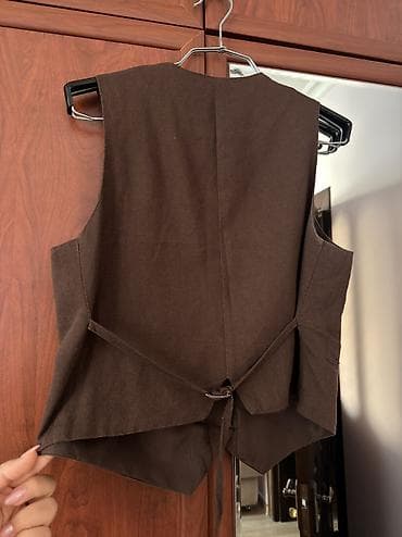 Kostyum, Yay, PULL&BEAR, M, rəng - Qəhvəyi — 2