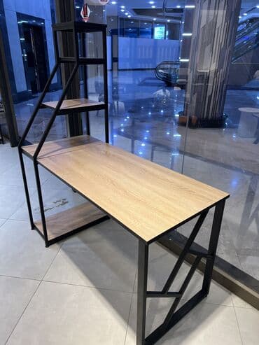 komputer stolu: Kompüter masası, Yeni, Açılmayan, Laminat, Dördbucaq masa — 3