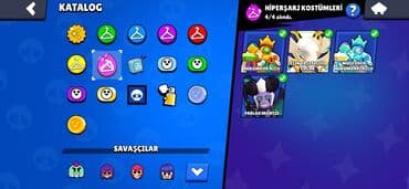 Digər kolleksiyalar: Brawl Stars hesabı – yüksək göstəricilər və zəngin kolleksiya Profil — 20