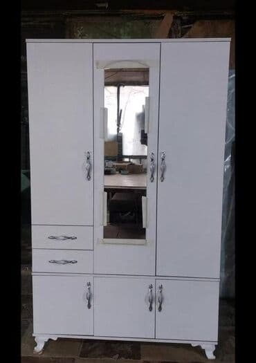 qedim eşyalar: Açılan, 4 qapılı Düz dolab, Qarderob, paltar dolabı — 6